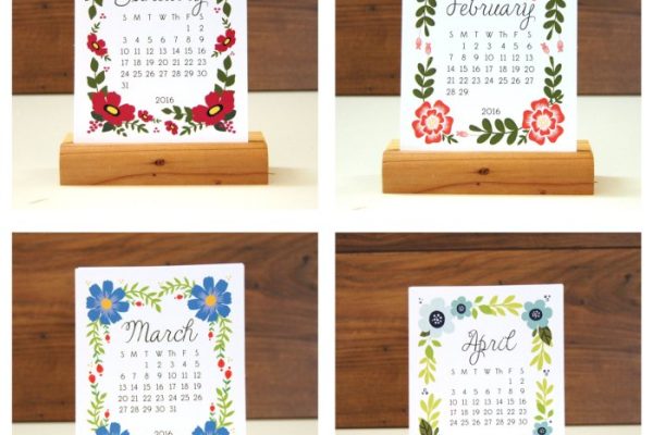 Calendar designs unique creative gao