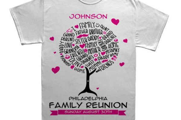 Contoh desain kaos family gathering